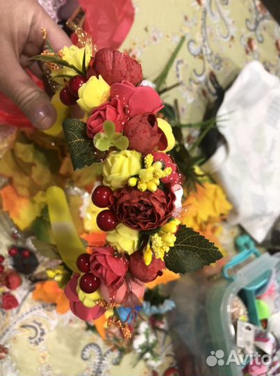 Ободок на осеннй бал