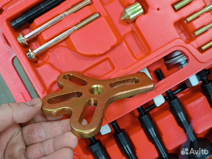 Съемник шкивов универсальный, 14 предметов