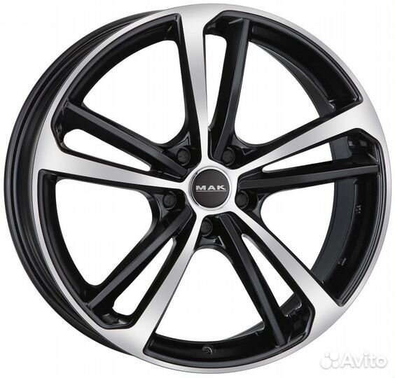 R21 5x112 8,5J ET43 D66,45 MAK Nurburg Black Mirro