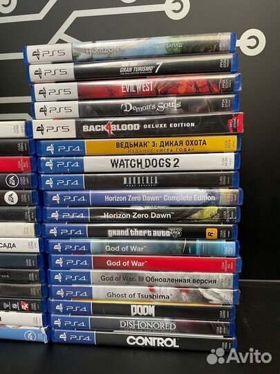 Диски для ps4/ps5