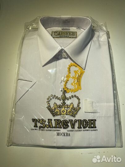 Рубашка Tsarevich детская с коротким рукавом