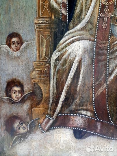 Старинные иконы. Спас Тронный