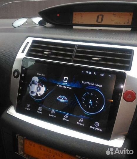 Citroen C4 магнитола Android новая гарантия