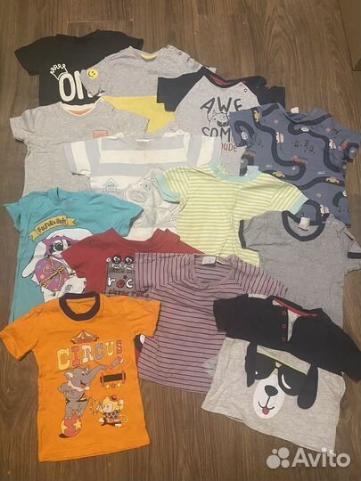 Вещи пакетом на мальчика 80