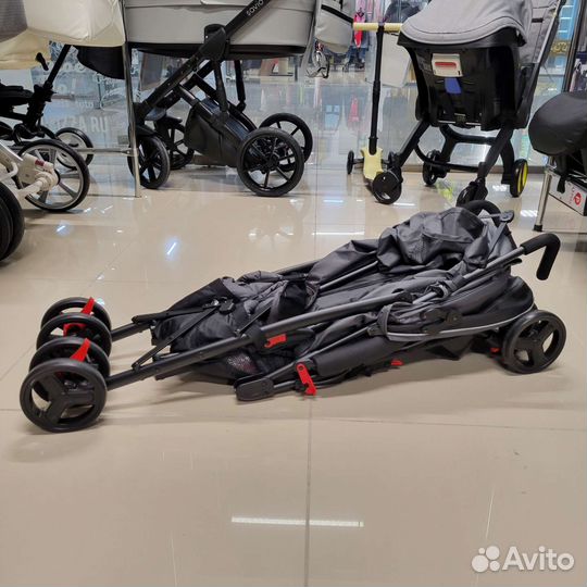 Коляска трость Tomix grey новые