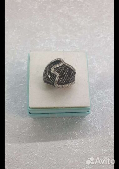 Серебряное кольцо 8,92 гр., р.17,75
