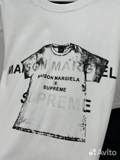 Футболка maison Margiela Supreme oversize