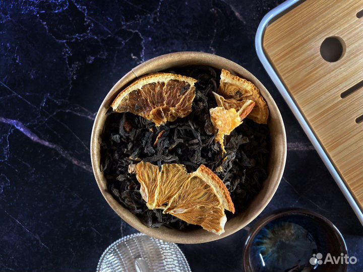 Чай шу пуэр Апельсиновый