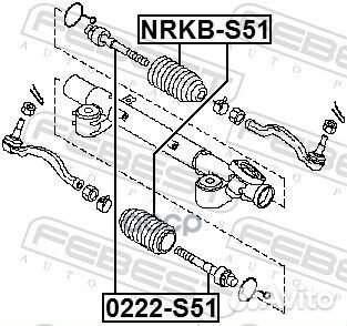 Пыльник рулевой рейки nissan teana RUS make J32