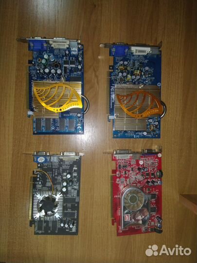 Видеокарта PCI-E, AGP-8X