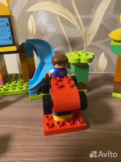 Lego duplo детская площадка детский сад