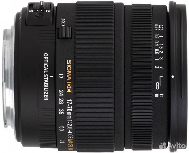 Sigma AF 17-70 MM F 2.8.4 DC macro nikon