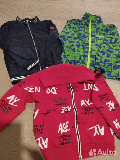 Вещи пакетом на мальчика 116- 122