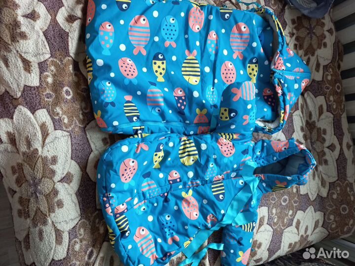 Комплект на выписку зимний