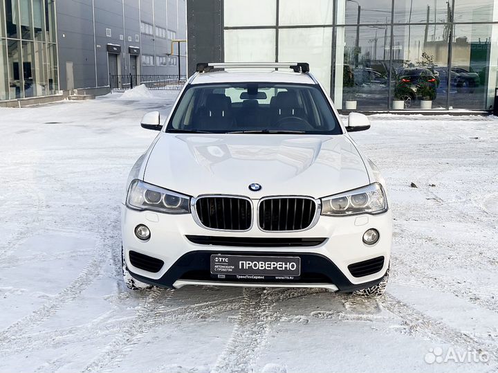BMW X3 2.0 AT, 2016, 138 492 км