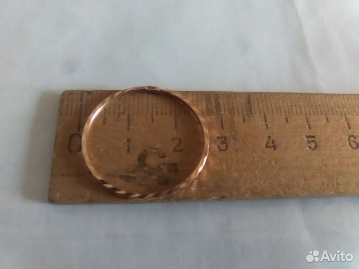 Серьги золотые