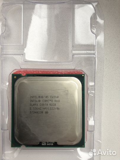 Процессор Intel core2 DUO E6550