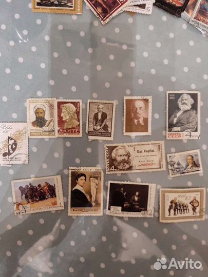 Почтовые марки СССР, спичечные этикетки