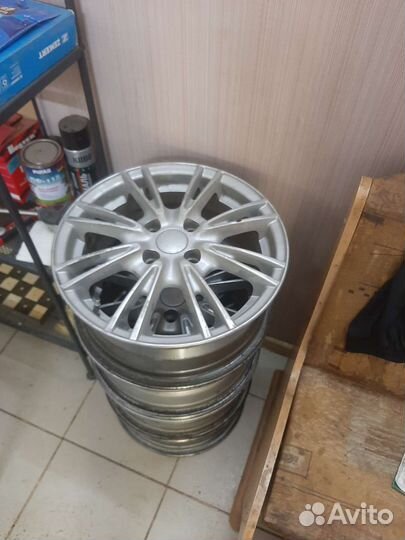 Диски литые r15 на hyundai solaris и кия рио