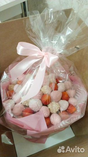 Клубничный букет с быстрой доставкой в указанное в