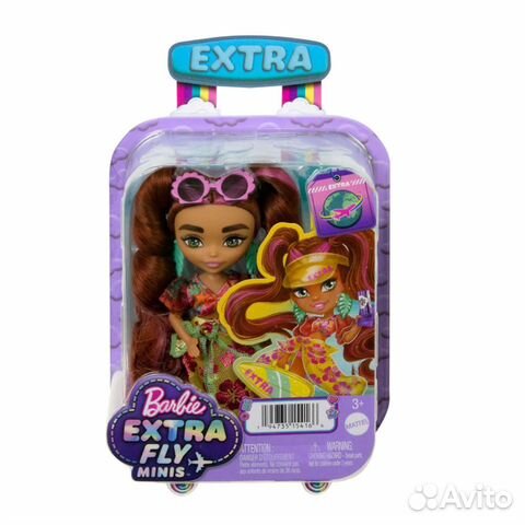 Кукла Barbie Extra Minis Fly HPB18