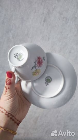 Чашка с блюдцем