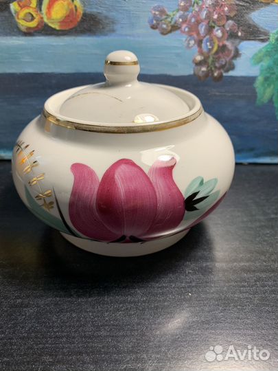 Сахарницы фарфор винтаж СССР
