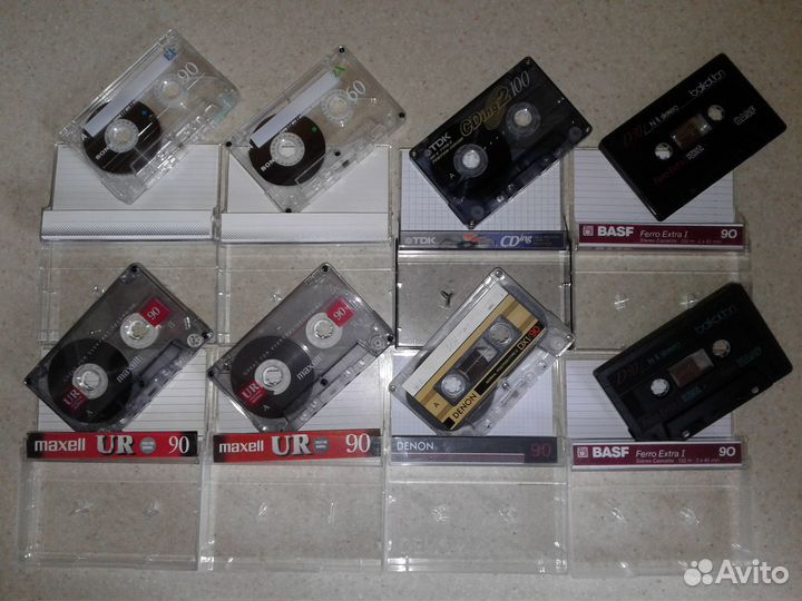 Аудиокассеты под перезапись (цена за все)