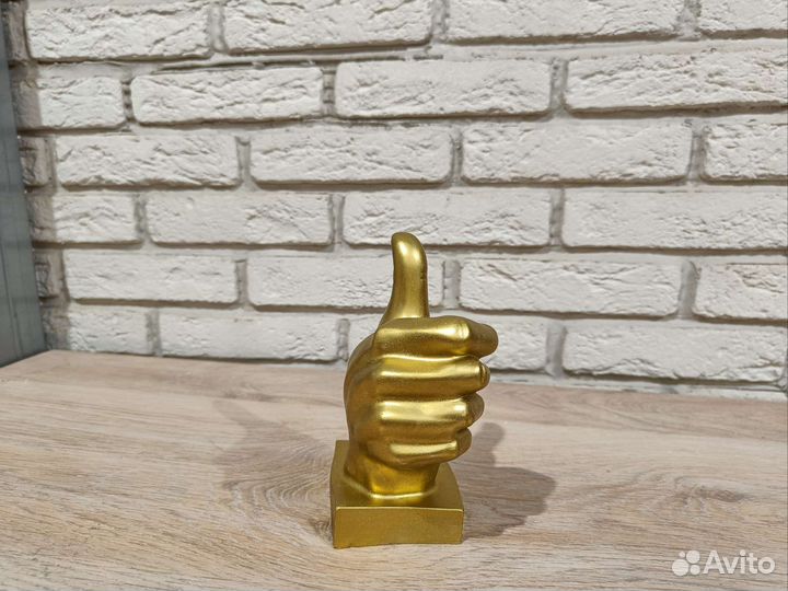 Сувенир лайк гипсовый