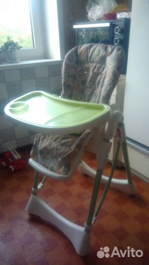 Стульчик для кормления happy baby