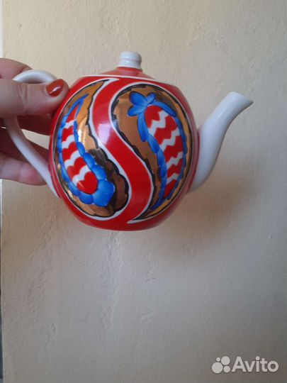 Чайник заварочный фарфоровый СССР