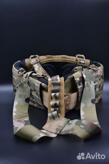 Поясная разгрузка с баллистической защитой в сборе