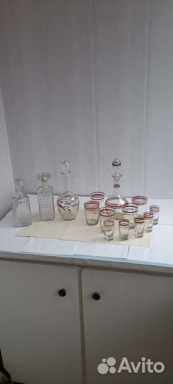 Штофы и графины СССР