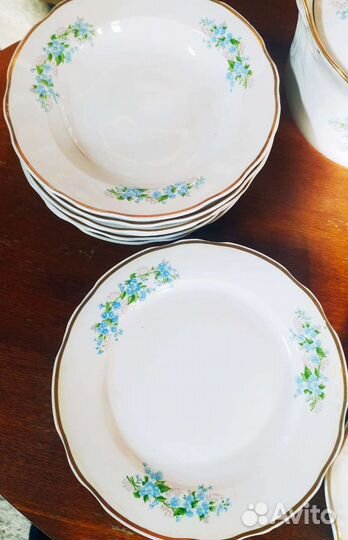 Столовый сервиз незабудка дулево СССР