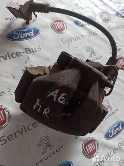 Суппорт передний (правый) audi A-6/C-5.2002г.в