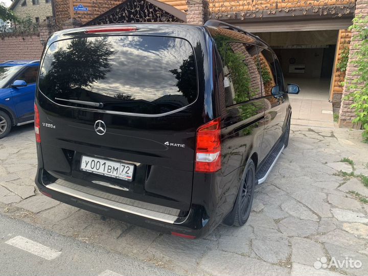 Трансфер, заказ минивэна, мерседес V класс, аренда
