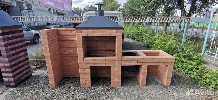 Мангальная зона. Мангал