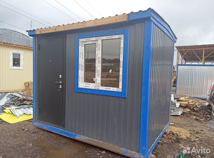 Блок-контейнер с душем и туалетом