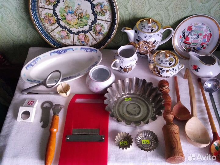 Посуда, формы, кух. принадлежности СССР