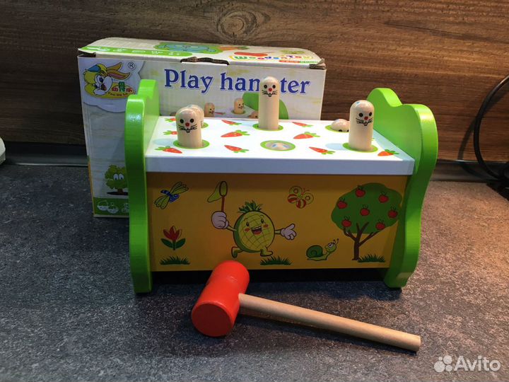 Развивающие игрушки, головоломка для малышей