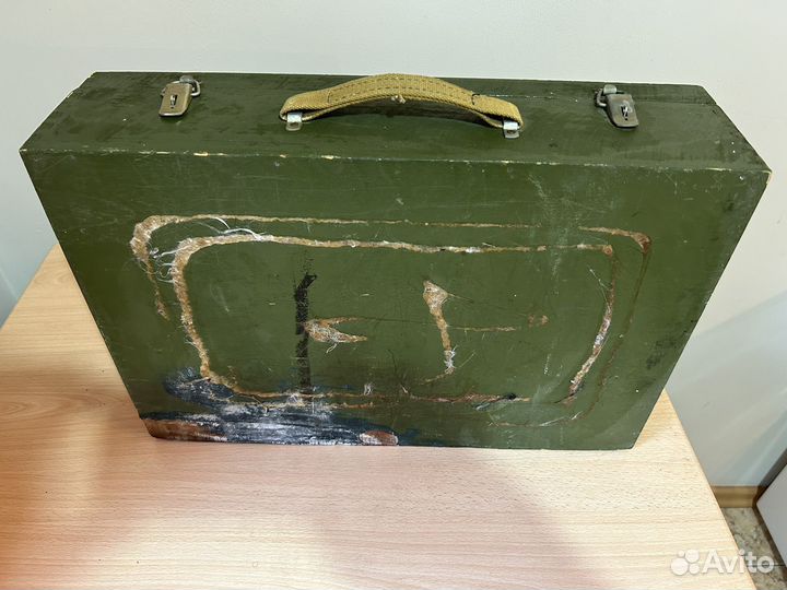 Ящик деревянный военный