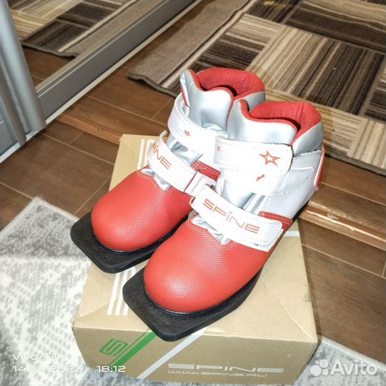 Лыжные ботинки spine