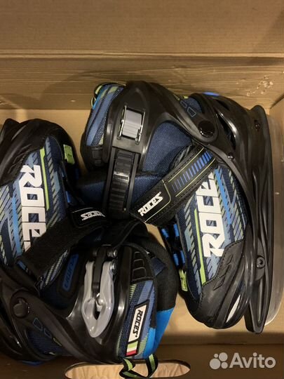 Коньки ледовые раздвижные Roces