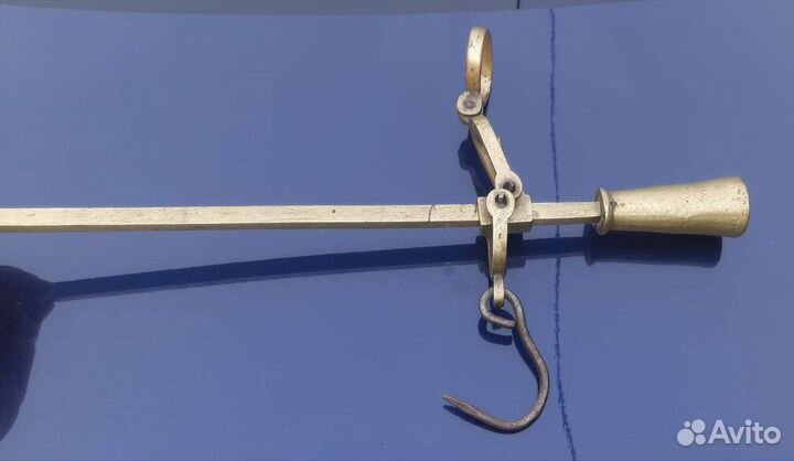 Весы безмен, бронзовые, старинные, кантарь
