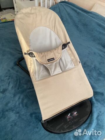 Шезлонг качалка детский babybjorn оригинал