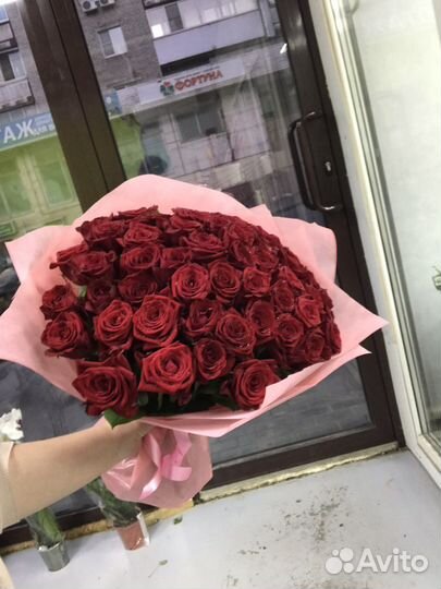 Цветы доставка роза от 50р
