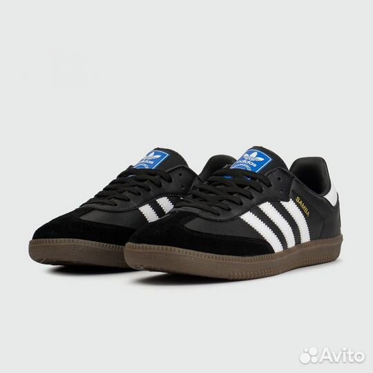 Кроссовки Adidas Samba OG Black / White Str