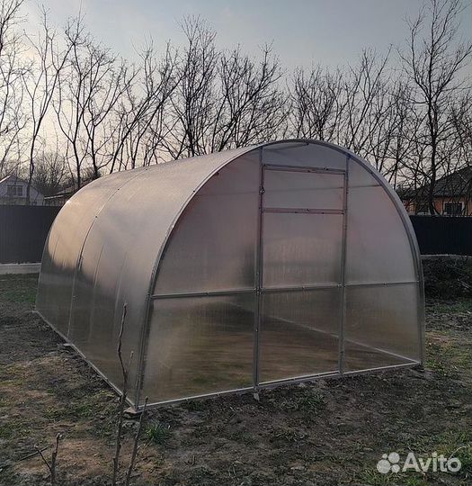 Арочная теплица оцинкованный каркас