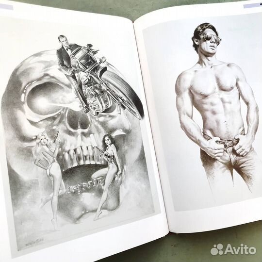 Скетчбук Бориса Вальехо (Валеджио) и Джули Белл