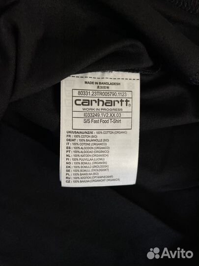 Футболка carhartt wip